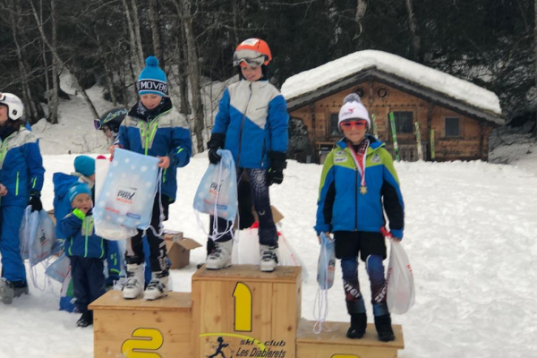 Saut à skis aux Diablerets